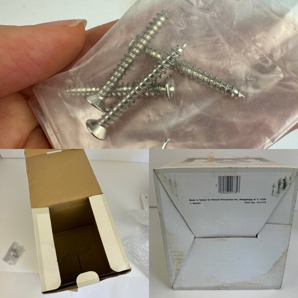 Vtg Himark Ceramic Cow Bull Farm Wall Mount Towel Holder Peaches n Cream w Box - Picture 7 of 15